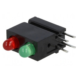 LED Roșu/Verde 3mm 20mA | Electronic-mag.ro | Componente Electronice