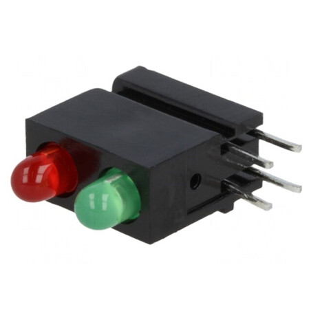 LED Roșu/Verde 3mm 20mA | Electronic-mag.ro | Componente Electronice