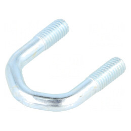 Bridă U Oțel Zinc D 1,25 18mm 23mm | Electronic-mag.ro | Componente Electronice