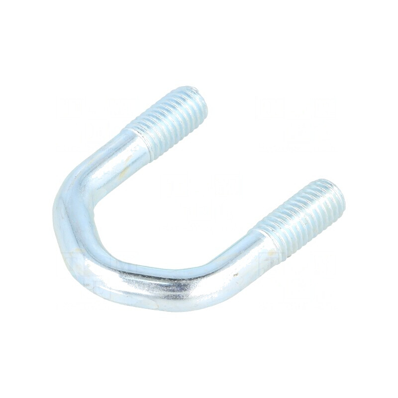 Bridă U Oțel Zinc D 1,25 18mm 23mm | Electronic-mag.ro | Componente Electronice
