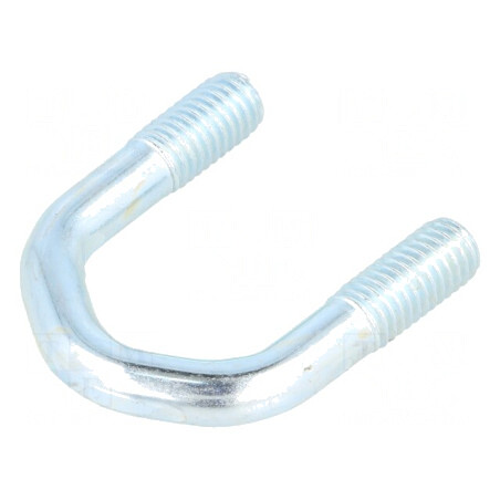 Bridă U Oțel Zinc D 1,25 18mm 23mm | Electronic-mag.ro | Componente Electronice
