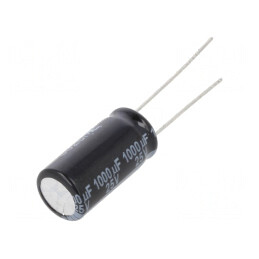 Condensator electrolitic THT 1000uF 25V 10x20mm | Electronic-mag.ro | Componente Electronice