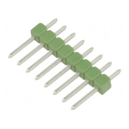 Conector Header 8 pini 2.54mm Drept AMPMODU MOD II | Electronic-mag.ro | Componente Electronice