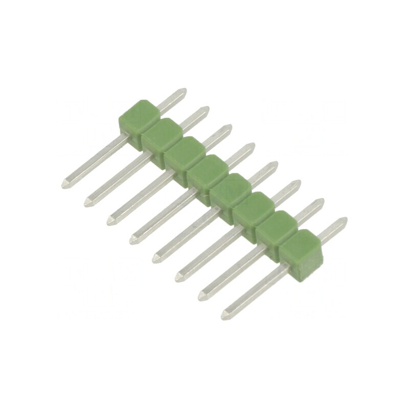 Conector Header 8 pini 2.54mm Drept AMPMODU MOD II | Electronic-mag.ro | Componente Electronice