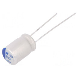 Condensator Polimeric 100uF 35V THT | Electronic-mag.ro | Componente Electronice