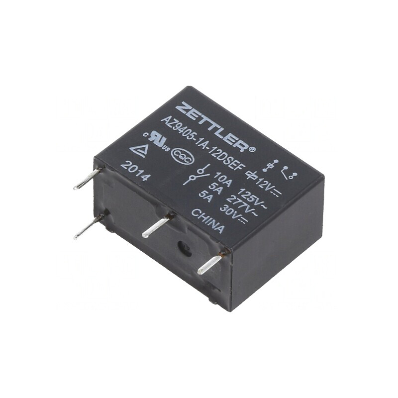 Releu Electromagnetic 12VDC 10A 5A/277VAC SPST-NO | Electronic-mag.ro | Componente Electronice Releu Electromagnetic 12VDC 10A 5A/277VAC SPST-NO | Electronic-mag.ro | Componente Electronice