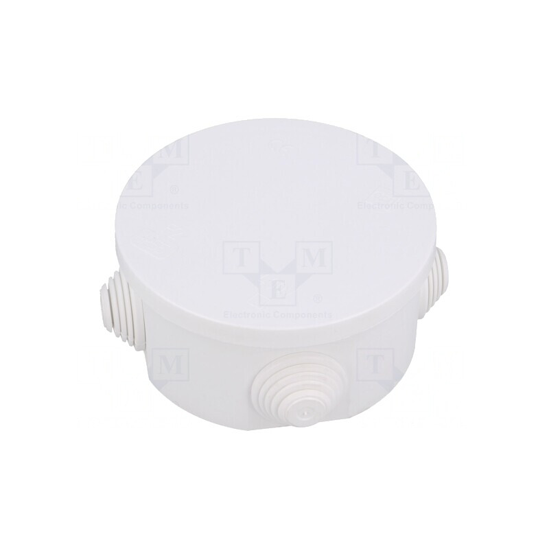 Cutie de Conexiuni Polipropilenă 90mm | Electronic-mag.ro | Componente Electronice