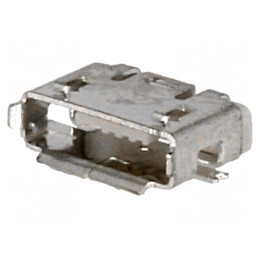 Soclu USB Micro SMT 5 Pin USB 2.0 Nichelat Aurit | Electronic-mag.ro | Componente Electronice