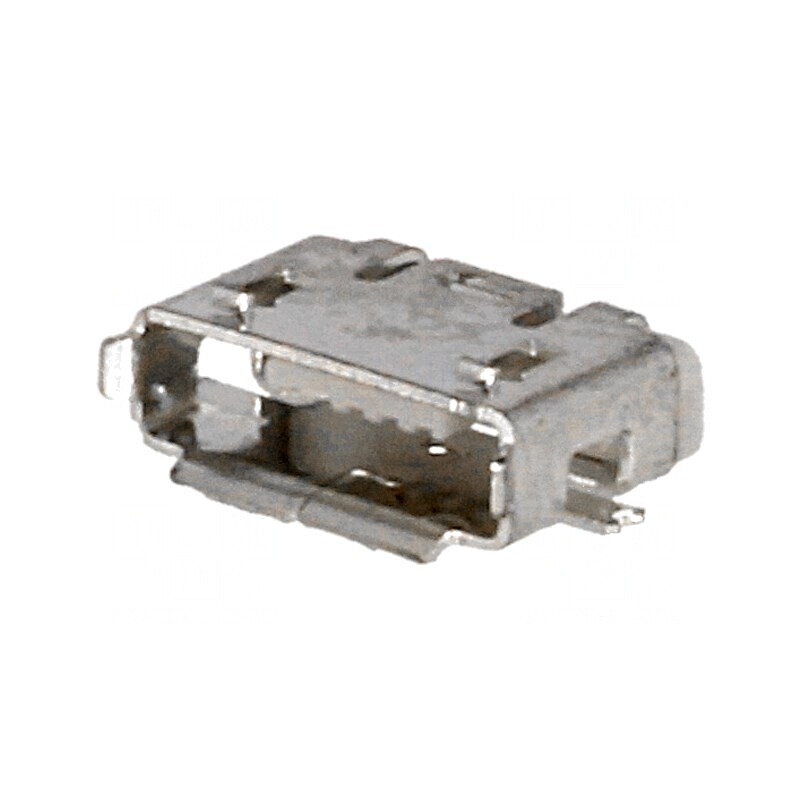 Soclu USB Micro SMT 5 Pin USB 2.0 Nichelat Aurit | Electronic-mag.ro | Componente Electronice