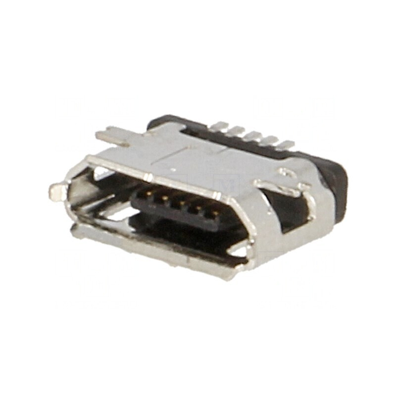 Soclu USB B Micro SMT 5 PIN 2.0 Nichelat Aurit 0.65mm | Electronic-mag.ro | Componente Electronice Soclu USB B Micro SMT 5 PIN 2.0 Nichelat Aurit 0.65mm | Electronic-mag.ro | Componente Electronice