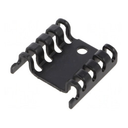Radiator TO220 Negru 7x24x20mm | Electronic-mag.ro | Componente Electronice