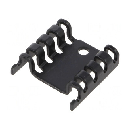 Radiator TO220 Negru 7x24x20mm | Electronic-mag.ro | Componente Electronice