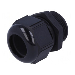 Garnitură de etanșare IP68 M25 poliamidă neagră | Electronic-mag.ro | Componente Electronice