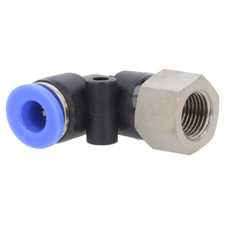 Racord Push-In 90° R 1/8 0,95-15bar | Electronic-mag.ro | Componente Electronice