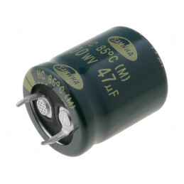 Condensator Electrolitic SNAP-IN 47uF 400VDC 22x25mm | Electronic-mag.ro | Componente Electronice