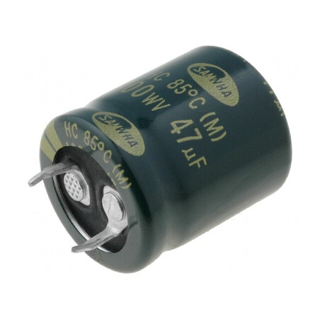 Condensator Electrolitic SNAP-IN 47uF 400VDC 22x25mm | Electronic-mag.ro | Componente Electronice