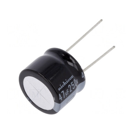 Condensator Electrolitic THT 47uF 250V 20x15mm | Electronic-mag.ro | Componente Electronice
