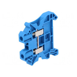 Conector de șine 0,14-4mm² 2 borne albastru | Electronic-mag.ro | Componente Electronice