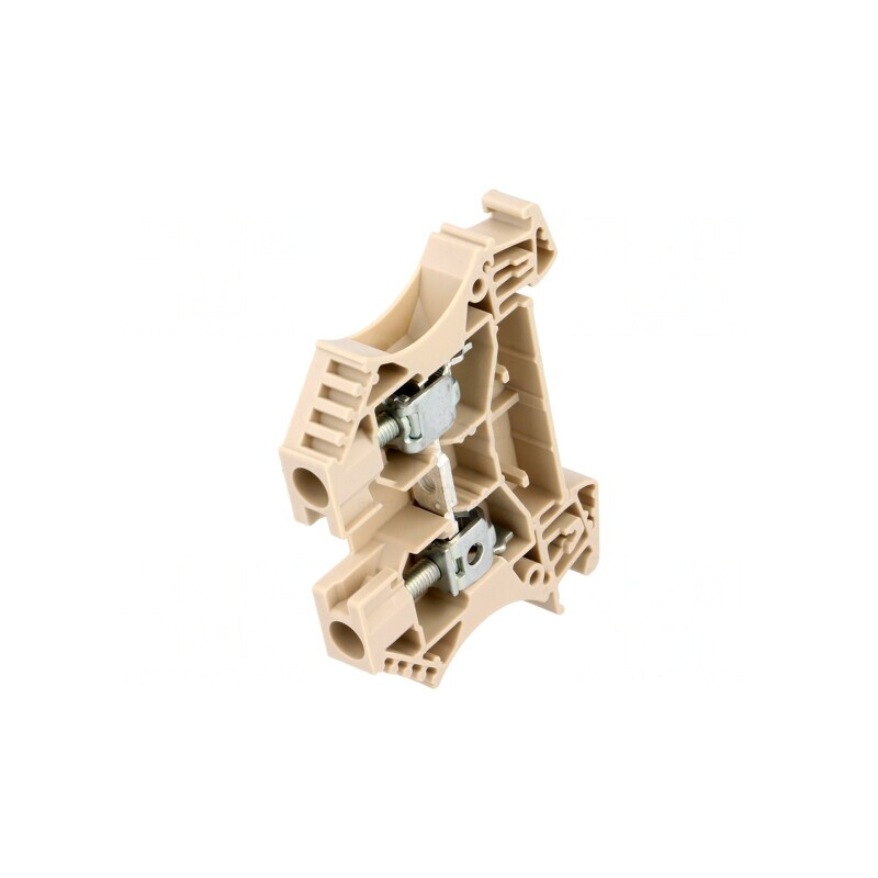 Conector Îmbinare Șine 6mm2 1P 2B Bej 7.9mm | Electronic-mag.ro | Componente Electronice
