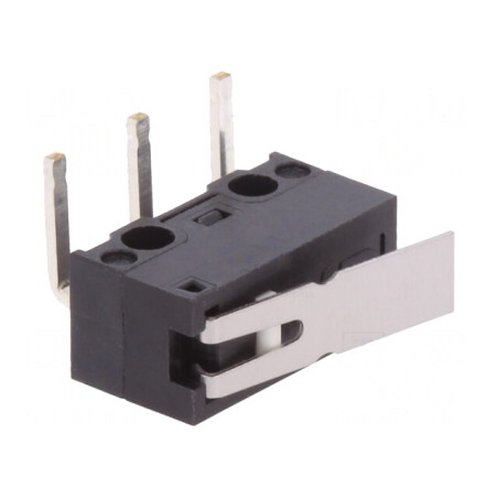 Microîntrerupător cu Manetă SPDT 0.1A 125VAC | Electronic-mag.ro | Componente Electronice