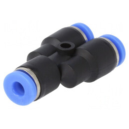 Racord Y Push-In 0,95-15bar PBT BLUELINE | Electronic-mag.ro | Componente Electronice