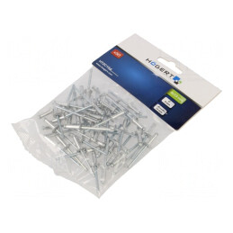 Diblu Aluminiu 4mm x 13mm - 50buc | Electronic-mag.ro | Componente Electronice
