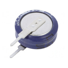 Supercondensator 220mF 5.5V Ø11.5x12.7mm 75Ω | Electronic-mag.ro | Componente Electronice