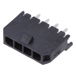 Soclu cablu-placă Micro-Fit 3.0 4 pini aurit | Electronic-mag.ro | Componente Electronice