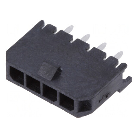 Soclu cablu-placă Micro-Fit 3.0 4 pini aurit | Electronic-mag.ro | Componente Electronice