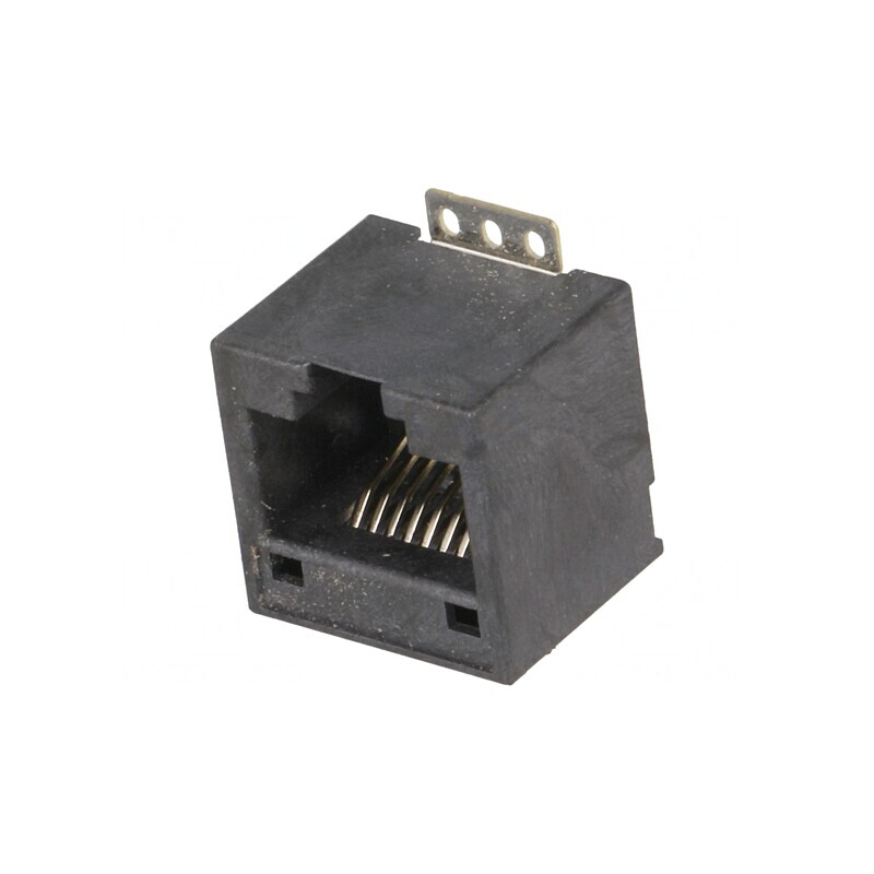 Soclu RJ45 8p8c SMT Vertical Aurit | Electronic-mag.ro | Componente Electronice