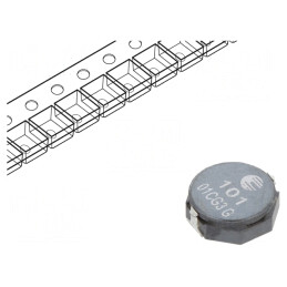 Inductor SMD 100uH 800mA 330mΩ ±30% | Electronic-mag.ro | Componente Electronice