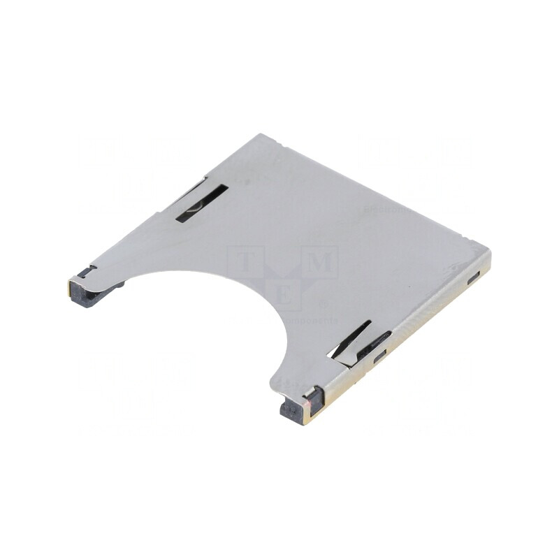 Conector carduri SD push-push SMT auriu | Electronic-mag.ro | Componente Electronice