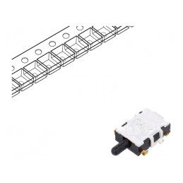 Comutator cu senzor SPST-NO 0,1A 12V PCB | Electronic-mag.ro | Componente Electronice
