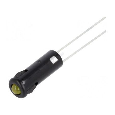 Lampă LED Galbenă Ø5,2mm IP40 pentru PCB | Electronic-mag.ro | Componente Electronice