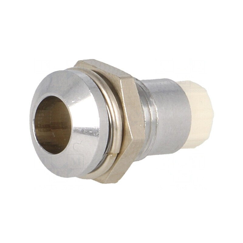 Montură LED 5mm Cromată Convexă | Electronic-mag.ro | Componente Electronice