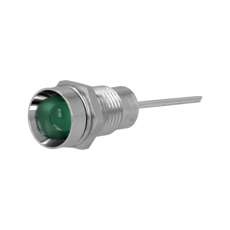 Lampă de control LED verde Ø8,2mm IP40 pentru PCB | Electronic-mag.ro | Componente Electronice Lampă de control LED verde Ø8,2mm IP40 pentru PCB | Electronic-mag.ro | Componente Electronice