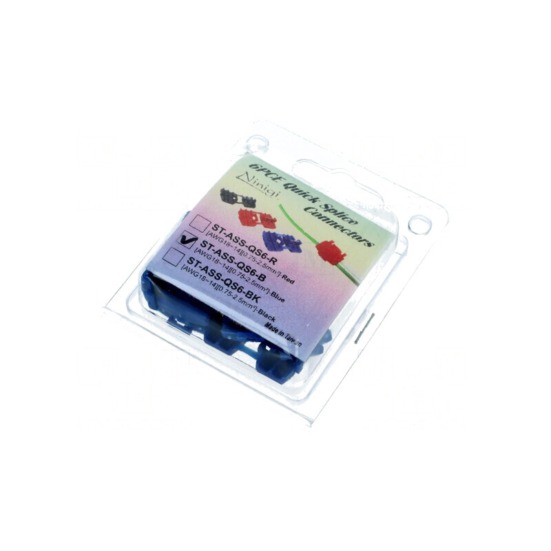 Conector IDC Rapid 0,75-2,5mm² Albastru - Set 6 Buc. | Electronic-mag.ro | Componente Electronice Conector IDC Rapid 0,75-2,5mm² Albastru - Set 6 Buc. | Electronic-mag.ro | Componente Electronice