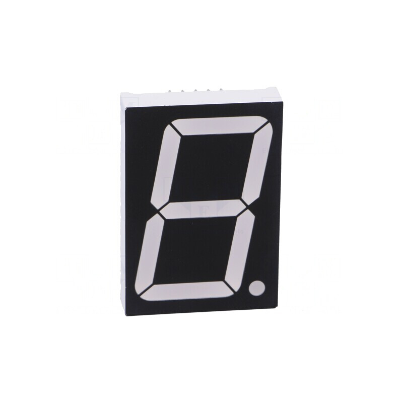 Afişaj LED 7 Segmente 38.1mm Roşu | Electronic-mag.ro | Componente Electronice