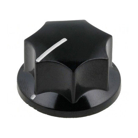 Buton rotativ cu indicator 6mm 23,6x15,7mm | Electronic-mag.ro | Componente Electronice