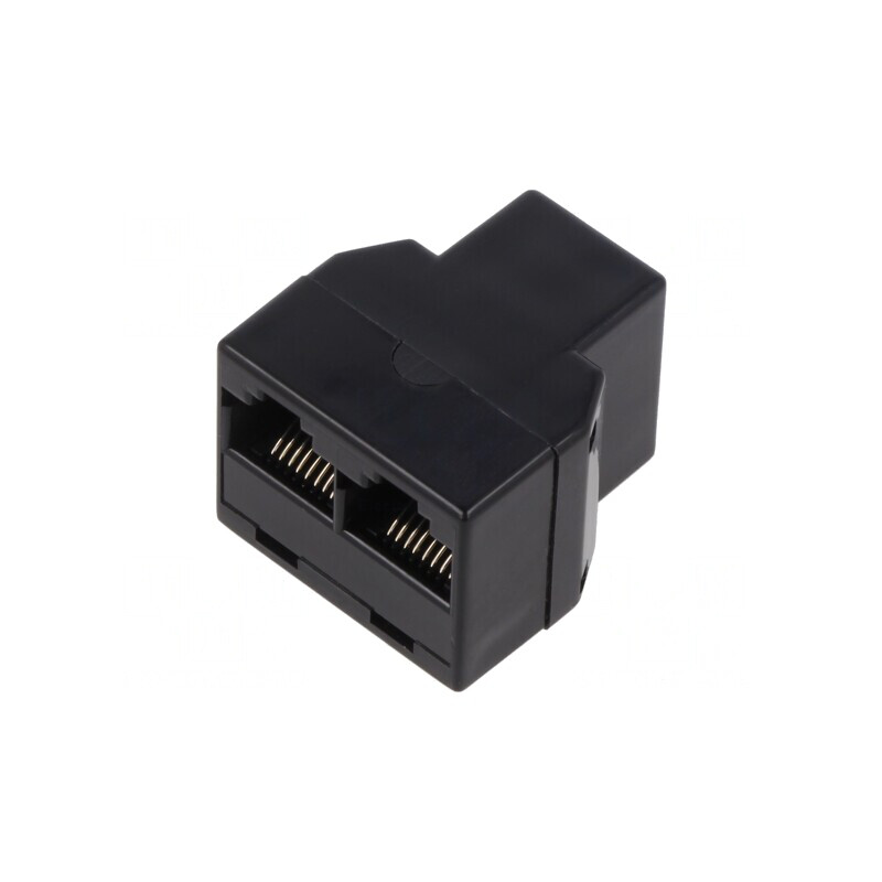 Splitter Cat 5e RJ45 Soclu x2 Y | Electronic-mag.ro | Componente Electronice Splitter Cat 5e RJ45 Soclu x2 Y | Electronic-mag.ro | Componente Electronice
