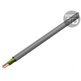 Cablu JZ-500 HMH 3G0.5mm2 neecranat gri 300V 500V | Electronic-mag.ro | Componente Electronice