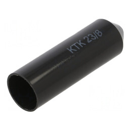 Heat Shrink Cap 23mm x 85mm Black | Electronic-mag.ro | Componente Electronice