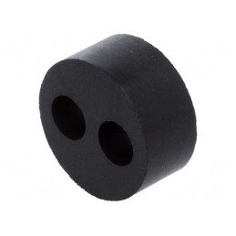 Insert Presetupă 8mm M32 IP54 Cauciuc NBR 2 Orificii | Electronic-mag.ro | Componente Electronice