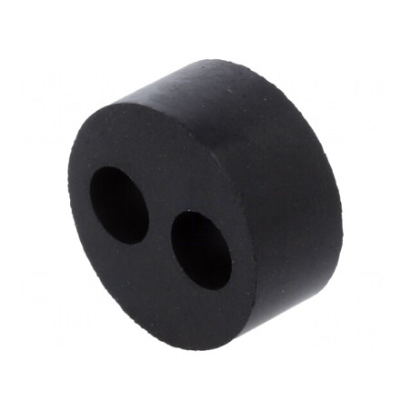 Insert Presetupă 8mm M32 IP54 Cauciuc NBR 2 Orificii | Electronic-mag.ro | Componente Electronice