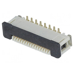 Conector FFC/FPC Vertical 16 PIN ZIF SMT 0.5mm | Electronic-mag.ro | Componente Electronice