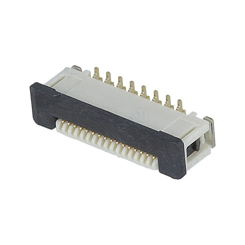 Conector FFC/FPC Vertical 16 PIN ZIF SMT 0.5mm | Electronic-mag.ro | Componente Electronice