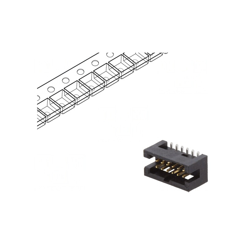 Soclu pini tată vertical 12 pini 1,27mm Minitek127 | Electronic-mag.ro | Componente Electronice Soclu pini tată vertical 12 pini 1,27mm Minitek127 | Electronic-mag.ro | Componente Electronice