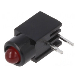 LED Carcasă Roșie 2,8mm 20mA 60° | Electronic-mag.ro | Componente Electronice