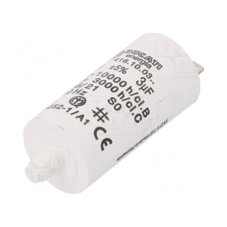 Condensator Motoare 3uF 425VAC ±5% | Electronic-mag.ro | Componente Electronice