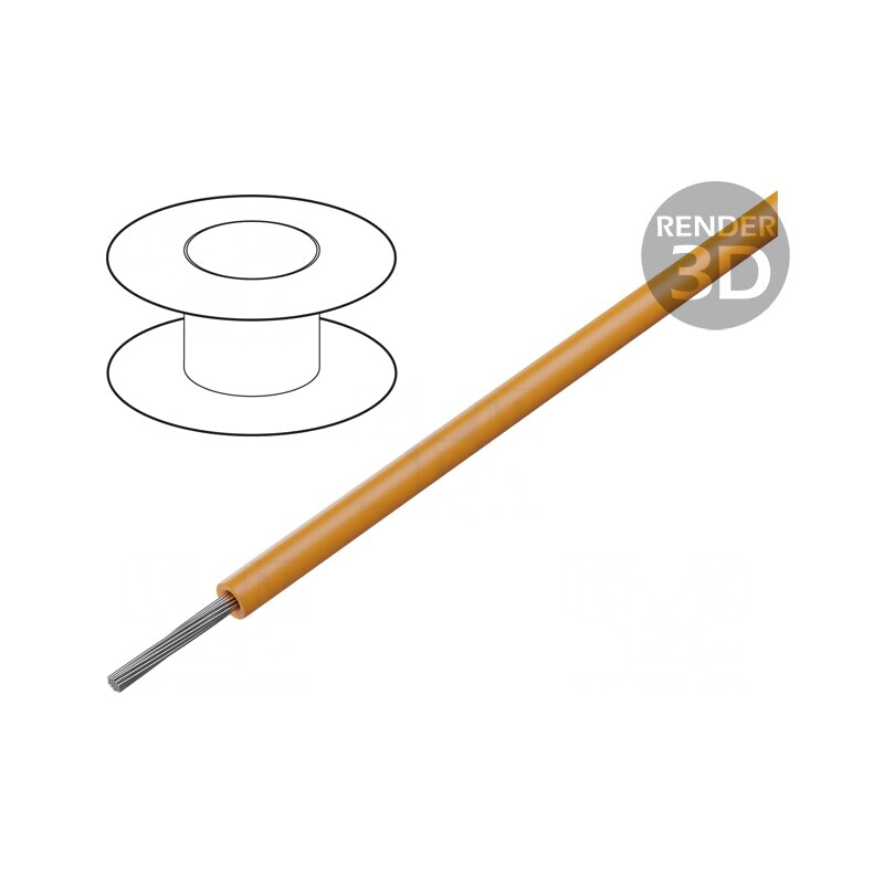 Cablu Cupru Litat Portocaliu 30m 600V Ecranat | Electronic-mag.ro | Componente Electronice Cablu Cupru Litat Portocaliu 30m 600V Ecranat | Electronic-mag.ro | Componente Electronice